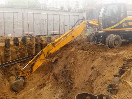 Устройство котлована Сокол