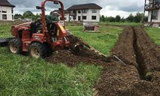 Копка траншей для водопровода в соколе: цена за метр от 949 руб.