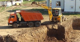 Котлован для дома Сокол, цена от 317 руб./м3.